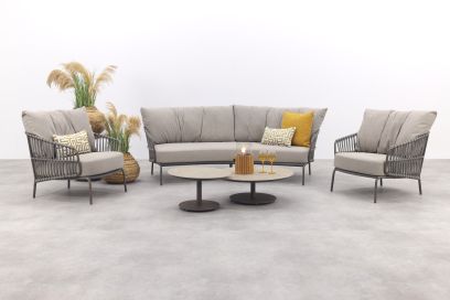 4 Seasons Capalbio/Boaz loungeset (5-delig) - Terre