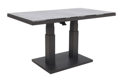 Rockford up&down verstelbare tafel 130x75 cm. - Antraciet