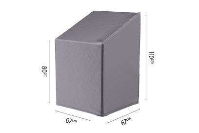 Platinum Aerocover tuinstoelhoes 67x67 cm.