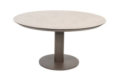 Taste Sarah ronde low dining tuintafel Ø130 cm. - Terre