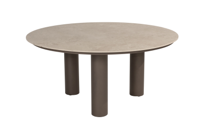 4 Seasons Arizona ronde tuintafel  Ø160 cm. - zand/terre