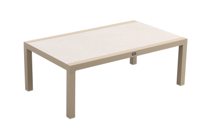 Atlanta loungetafel 120x70 cm. - Latte