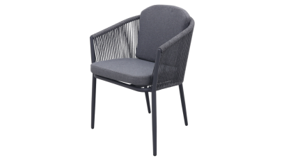 Avalon dining tuinstoel - Anthracite
