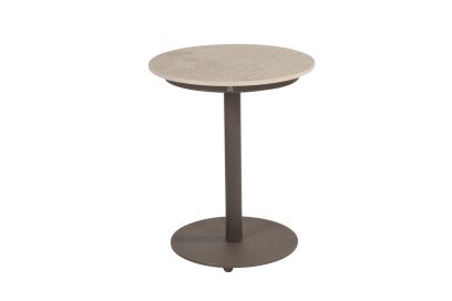 4 Seasons Outdoor Boaz koffietafel - terre/keramiek -  Ø45 cm. 