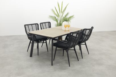 Jasmine/Vigo 160 cm. tuinset 5-delig