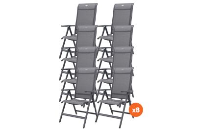 Set van 8 - Hartman Milaan verstelbare stoel