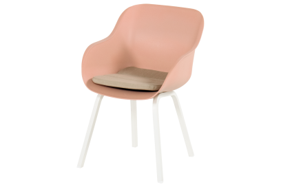 Hartman Le Soleil Element dining armstoel - Stylish pink - Alu poot 