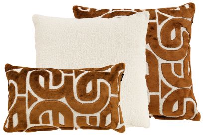 Hartman Sierkussenset - Juan Coffee & Estelle Natural - 3 st.