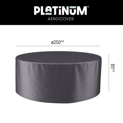 Platinum Aerocover ronde tuinsethoes - 250x85 cm.