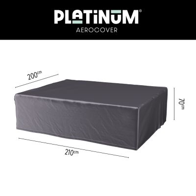 Platinum Aerocover loungesethoes 210x200x70 cm.