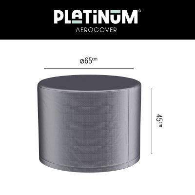 Platinum Aerocover vuurtafelhoes - Ø65xH45 cm.