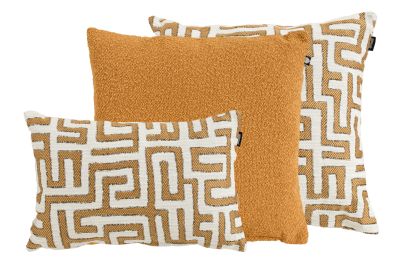 Hartman sierkussenset - Otis Yellow/Estelle Camel - 3 st.