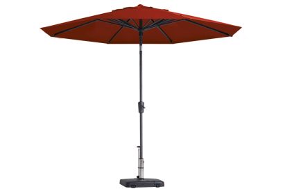 Madison Paros 2 luxe stokparasol - 300 cm. - Brick Red