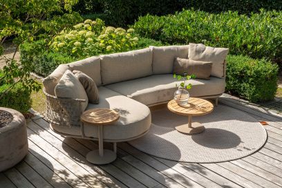 4 Seasons Sardinia/Volta (3-delig) loungeset - Latte