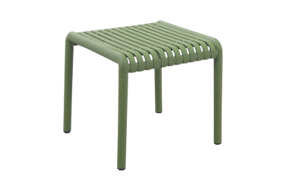 Stripe bijzettafel 45x45 - Mosgroen 