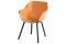 Hartman Sophie Element dining armstoel - Indian Orange - Alu poot