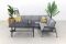Andrea lounge dining set - Carbon black - Rechts