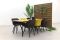 Hartman Sophie Studio Mahogany&Yellow/Bella 220x95 cm. - 7-delige tuinset