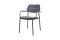 GreenChair Courage Dining chair - teak armleuning - Antraciet