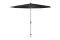 Platinum Riva stokparasol 3 m. rond - Black