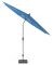 Platinum Riva stokparasol 3 m. rond - Blauw