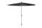 Platinum Riva stokparasol 3 m. rond - Premium - Faded black