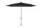 Platinum Riva stokparasol 2,5x2,5 m. - Black
