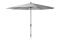 Platinum Riva stokparasol 3,5 m. rond - Light grey