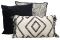 Hartman sierkussenset Boaz, Jungle & Jolie Black  - 3 st.
