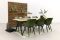 Hartman tuinset Sophie Studio Mosgroen/Mason teak tafel 240 cm. - 7-delig