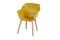 Hartman Sophie Studio dining armstoel - Curry Yellow - Teak poot