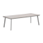 GI Vigo Dining tuintafel 230x100 cm. - Taupe/Light Teak