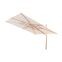 4 Seasons Finca Zweefparasol 400x300 cm. - zand/woodlook