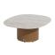 4SO Salontafel Sofie Keramiek 70x80 cm. - Amber