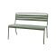 MaximaVida Max metalen tuinbank 127 cm. - Olijfgroen