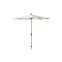 Platinum Riva stokparasol 2,5 m. rond - Ecru