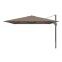 Platinum Challenger vierkante Zweefparasol T1 Premium 3,5x3,5 m. - Havanna