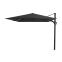 Platinum Challenger rechthoek zweefparasol T2 Premium - 3,5 x 2,6 m. - Jet Black