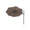 Platinum Challenger Zweefparasol T2 premium - 3,5 m. rond Havana taupe