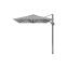 Platinum Voyager Rechthoek Zweefparasol T1 3x2 m. - Light Grey