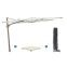 Perfect Shadow Ultra Eclipse Zweefparasol - 3x3m. - Latte/Soft Sand met Murcia voet en hoes