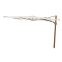 Perfect Shadow Eclipse zweefparasol 300x300 cm. Ultra - Woodlook/Soft Sand