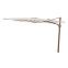 Perfect Shadow Eclipse zweefparasol 300x300 cm. Ultra - Woodlook/Urban Taupe