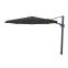 Perfect Shadow Eclipse ronde zweefparasol Ø350 cm. Ultra - Antraciet/Ash Black