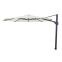 Perfect Shadow Eclipse ronde zweefparasol Ø350 cm. Ultra - Antraciet/Soft Sand