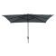 Madison stokparasol Syros luxe grey 280x280 cm.