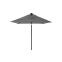 Madison Triangle stokparasol - 210x130 cm. grey OP=OP