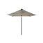 Madison Triangle stokparasol - 210x130 cm. Taupe OP=OP