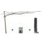 Perfect Shadow Ultra Eclipse Zweefparasol - 4x3m. - Latte/Soft Sand met ingraafvoet en hoes