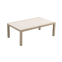 Atlanta loungetafel 120x70 cm. - Latte